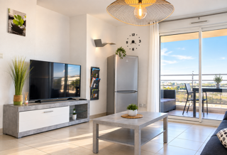Vente Appartement MARSEILLAN-VILLE ? 50 m² + terrasse 12 m² + 2 parkings Marseillan