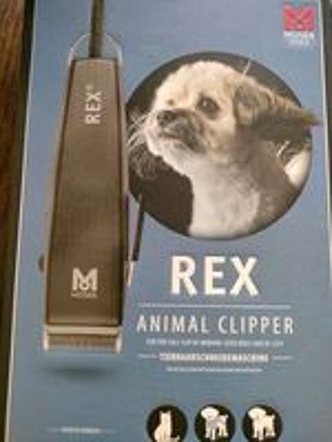   Tondeuse électrique pour chien. 