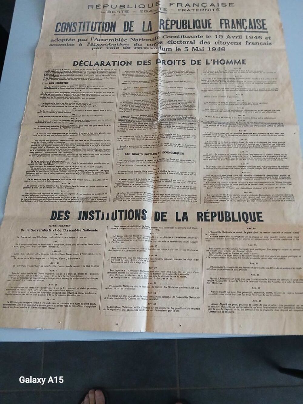 ancien revue de presse d apr&egrave;s guerre 