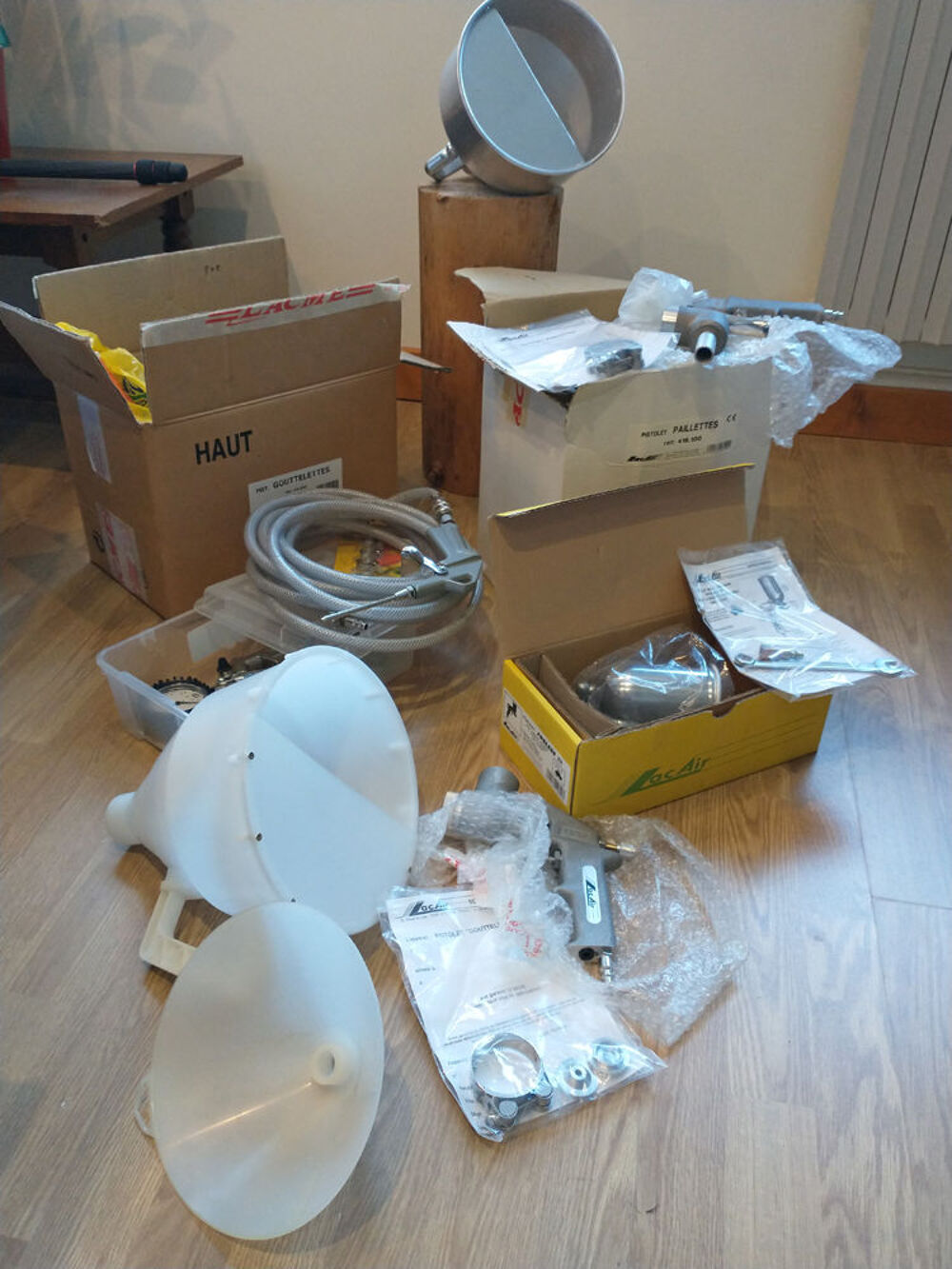 compresseur Maxair LacAir, lot pistolets Bricolage