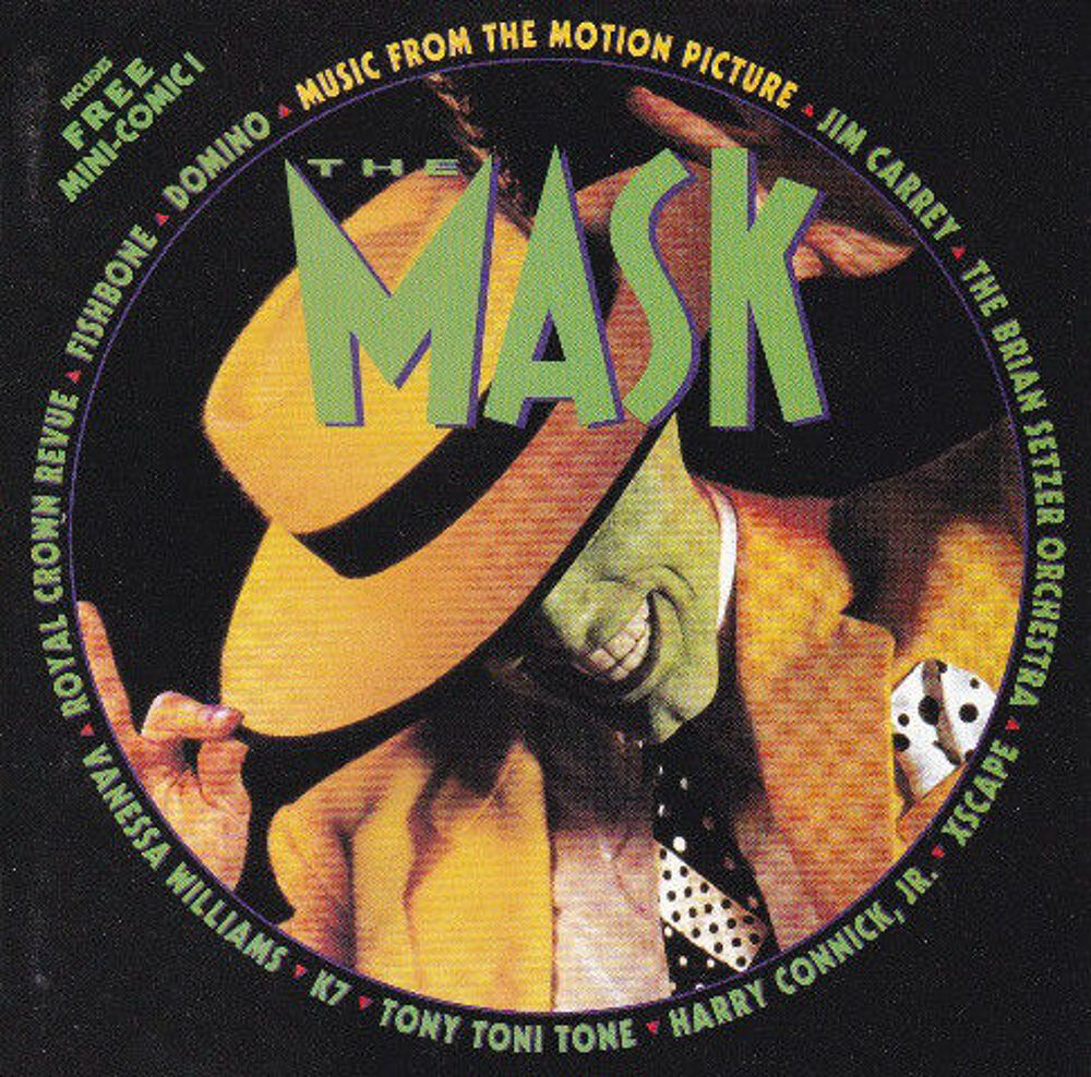  cd Music From The Motion Picture &quot;The Mask&quot; (&eacute;tat neuf) CD et vinyles