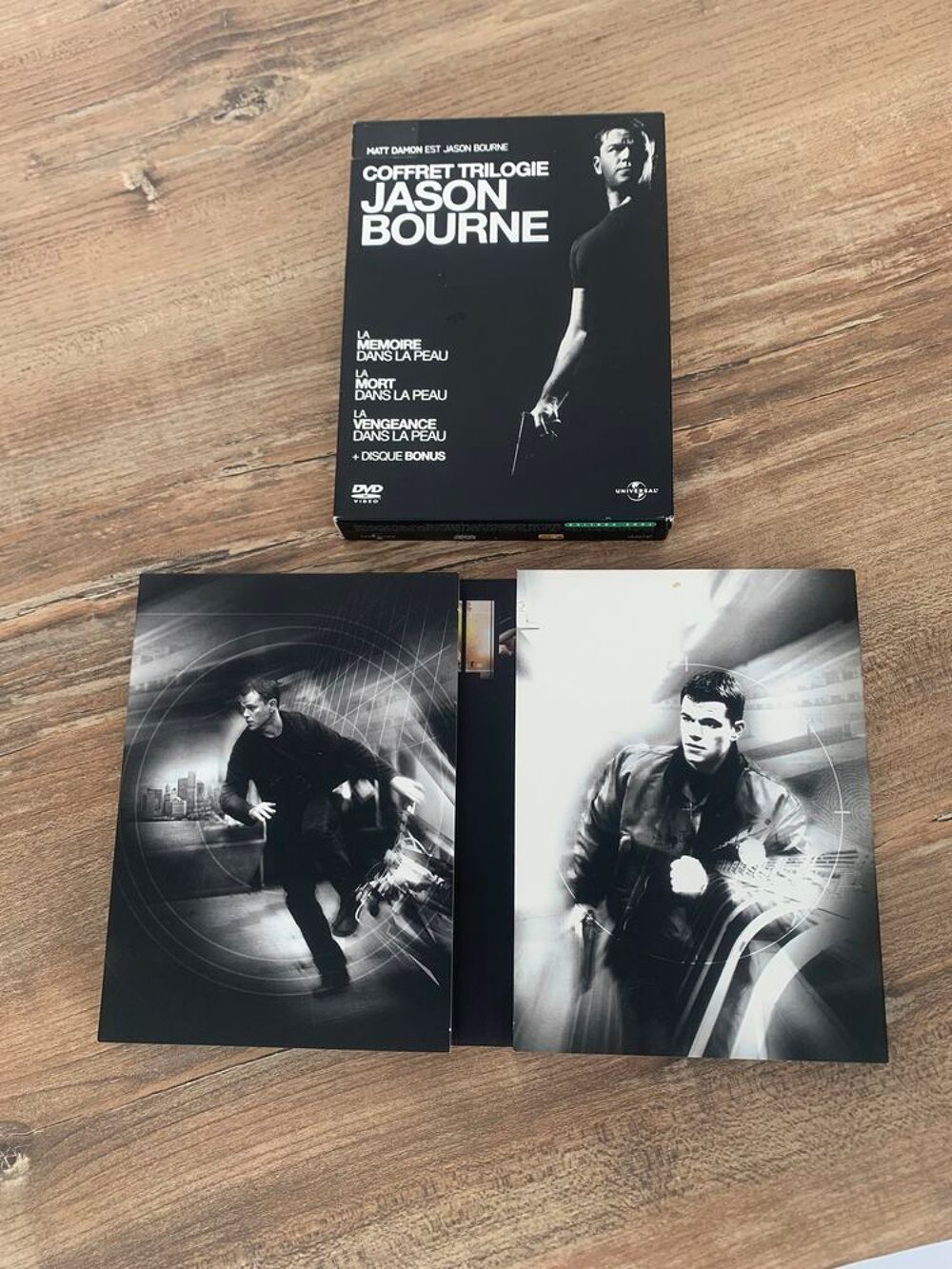 Coffret 4 DVD " Trilogie Jason Bourne " DVD et blu-ray
