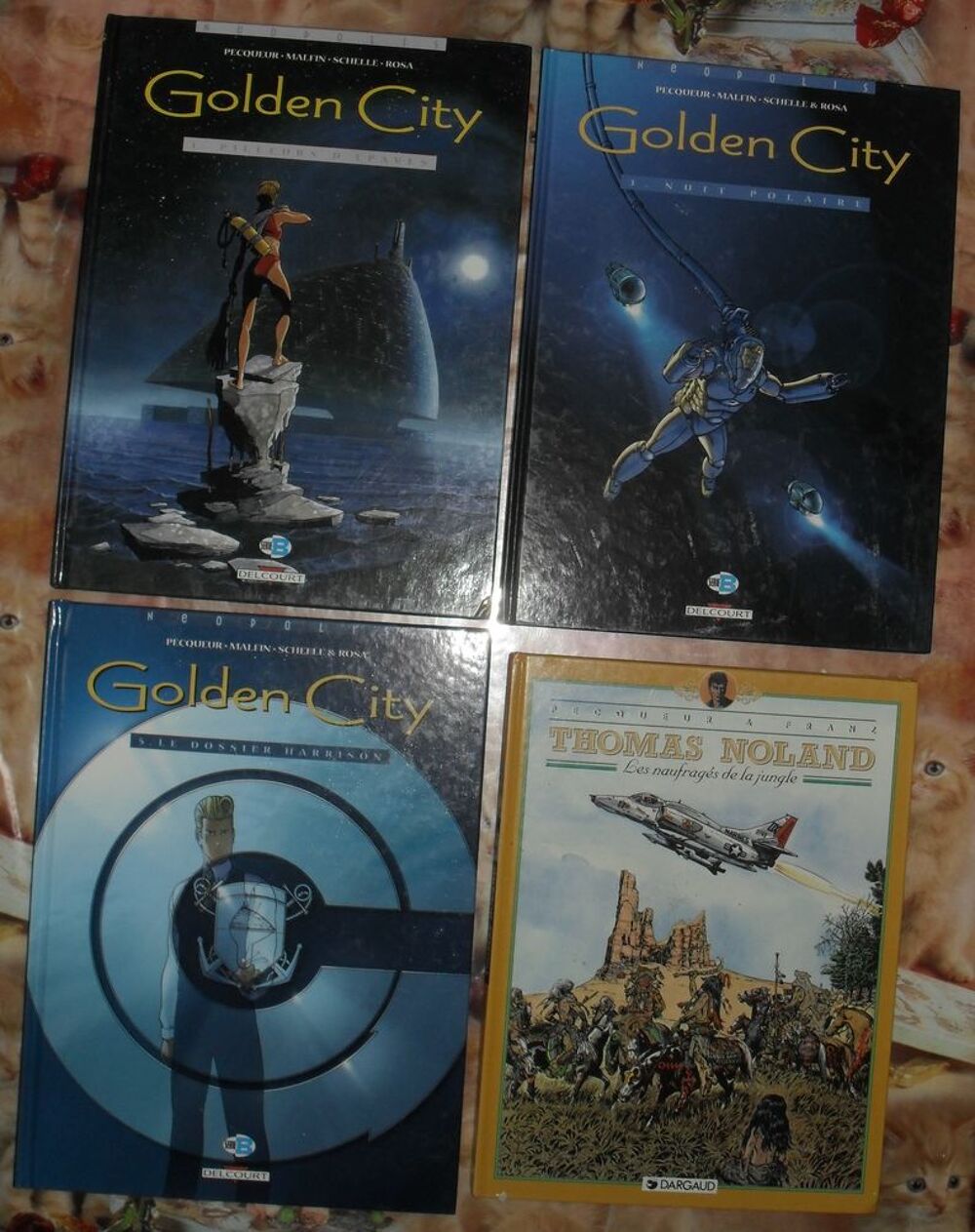 3 BD Golden City + 1 BD Nolan Livres et BD