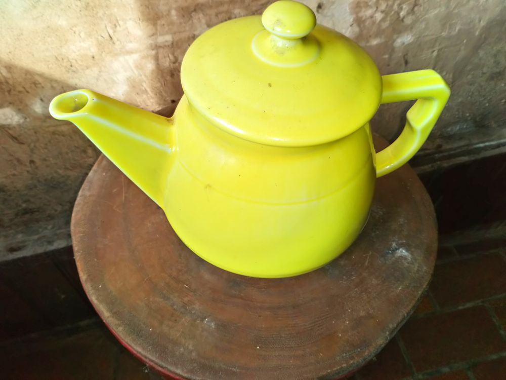 Th&eacute;i&egrave;re en C&eacute;ramique Jaune Décoration