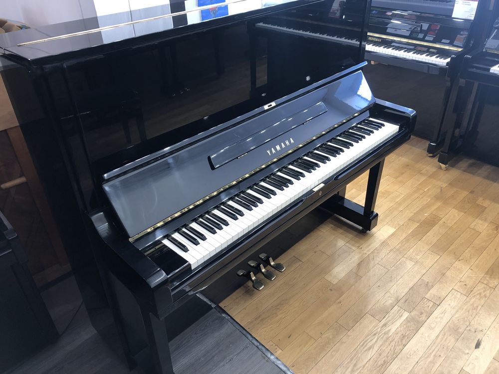 Piano droit - Yamaha U3 avec syst&egrave;me silencieux Instruments de musique
