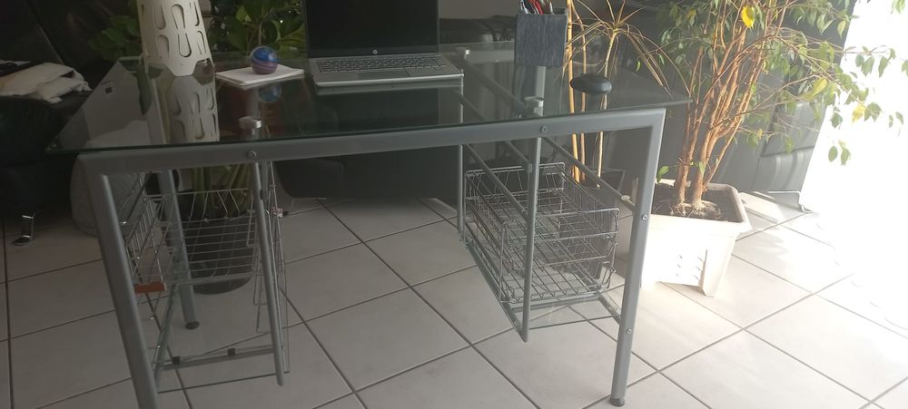 bureau en verre Meubles