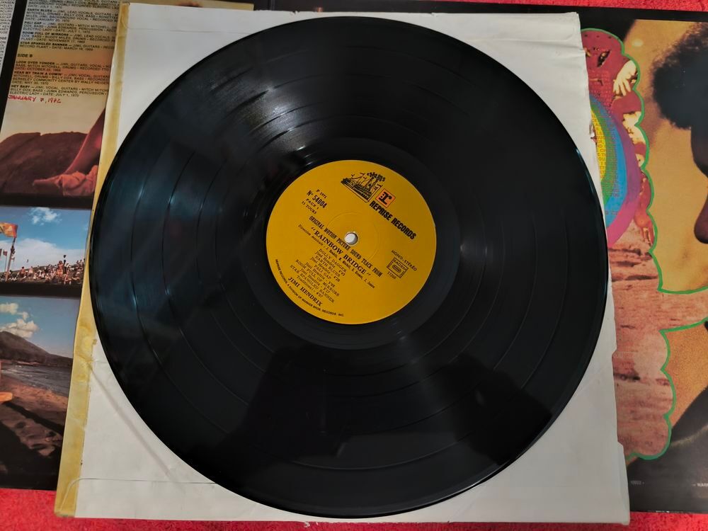 VINYLE 33T JIMI HENDRIX RAINBOW BRIDGE CD et vinyles