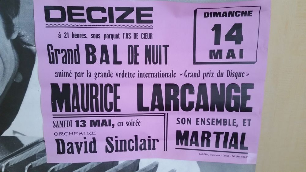 MAURICE LARCANGE CD et vinyles