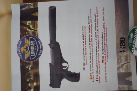 pistolet  plomb Langley silencer 10 joules NEUF 80 Saint-Denis-d'Olron (17)