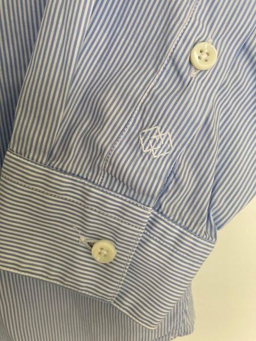 Chemise FIGARET double col coupe ajust&eacute;e taille M Vêtements