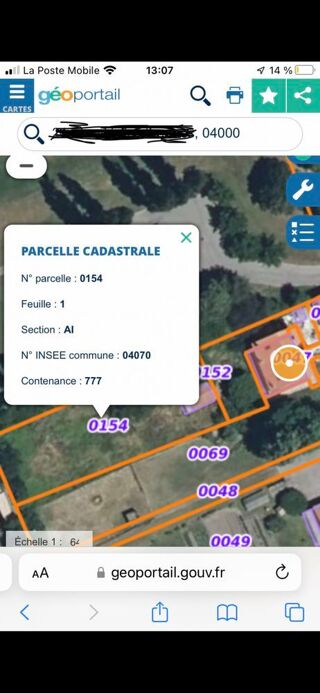  Terrain à vendre 777 m² Digne-les-bains