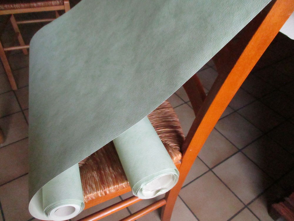 tapisserie vert clair neuve Décoration