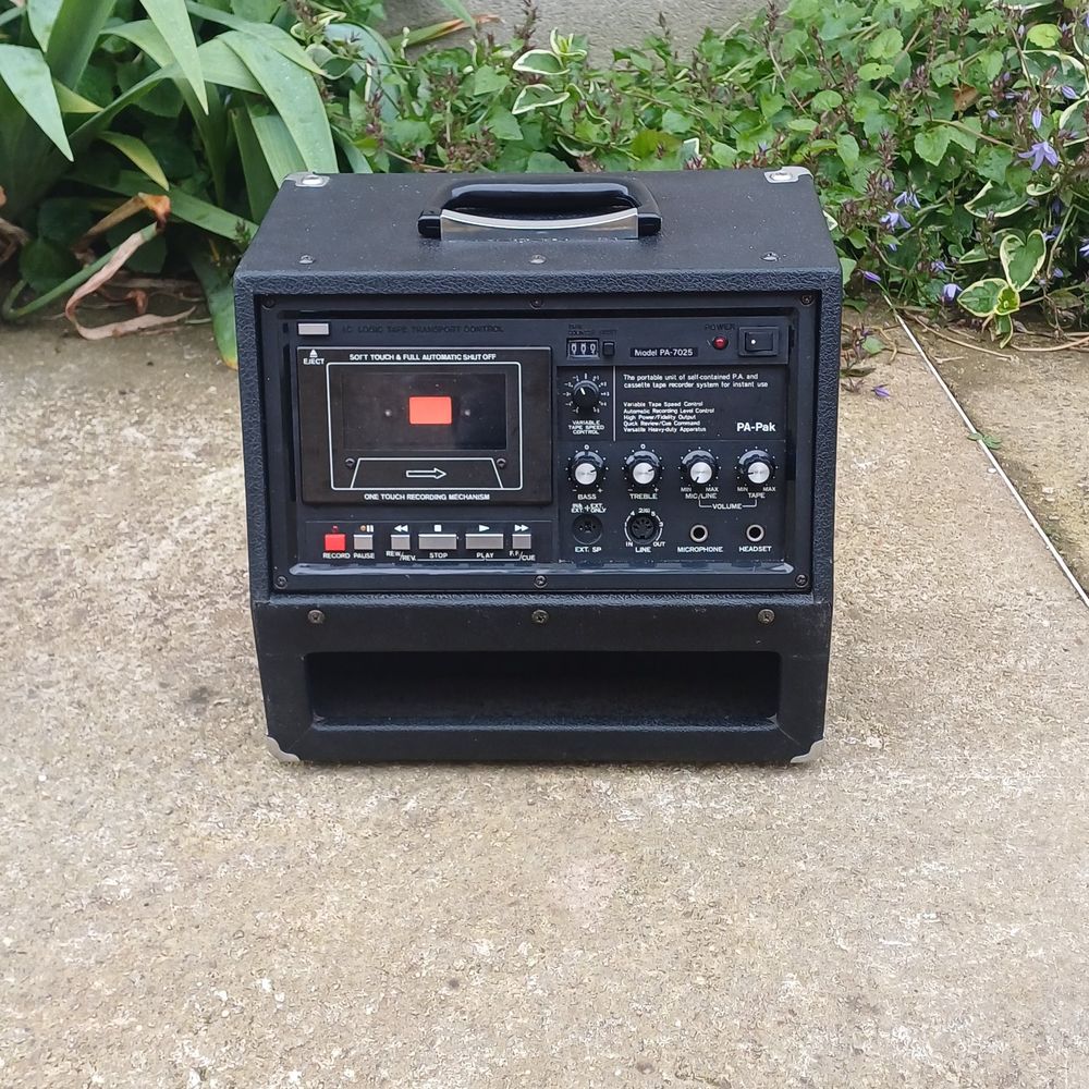 Lecteur cassette magn&eacute;tophone PA-PAK- 7025 Audio et hifi