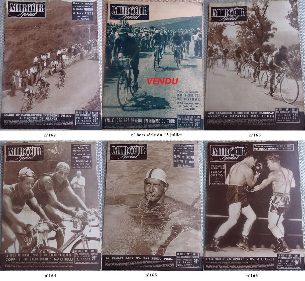 Miroir Sprint ann&eacute;e 1949 