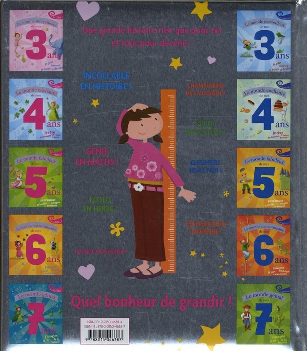 Le monde merveilleux de mes 3 ans ; pour les filles Livres et BD