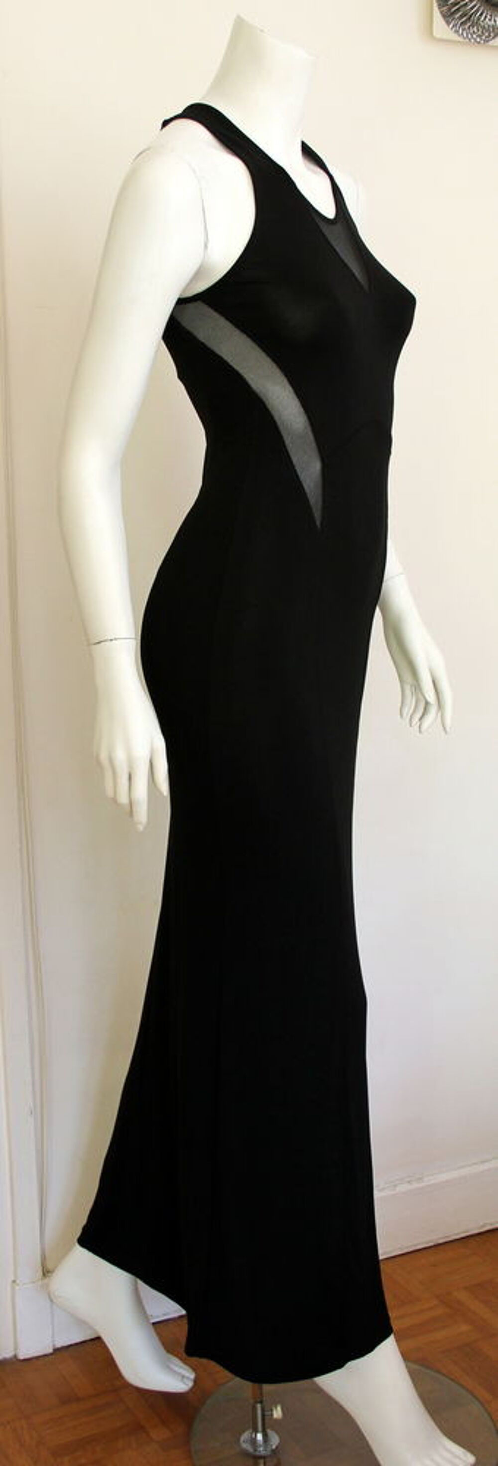 Robe longue r&eacute;sille THE KOOPLES T.S Vêtements