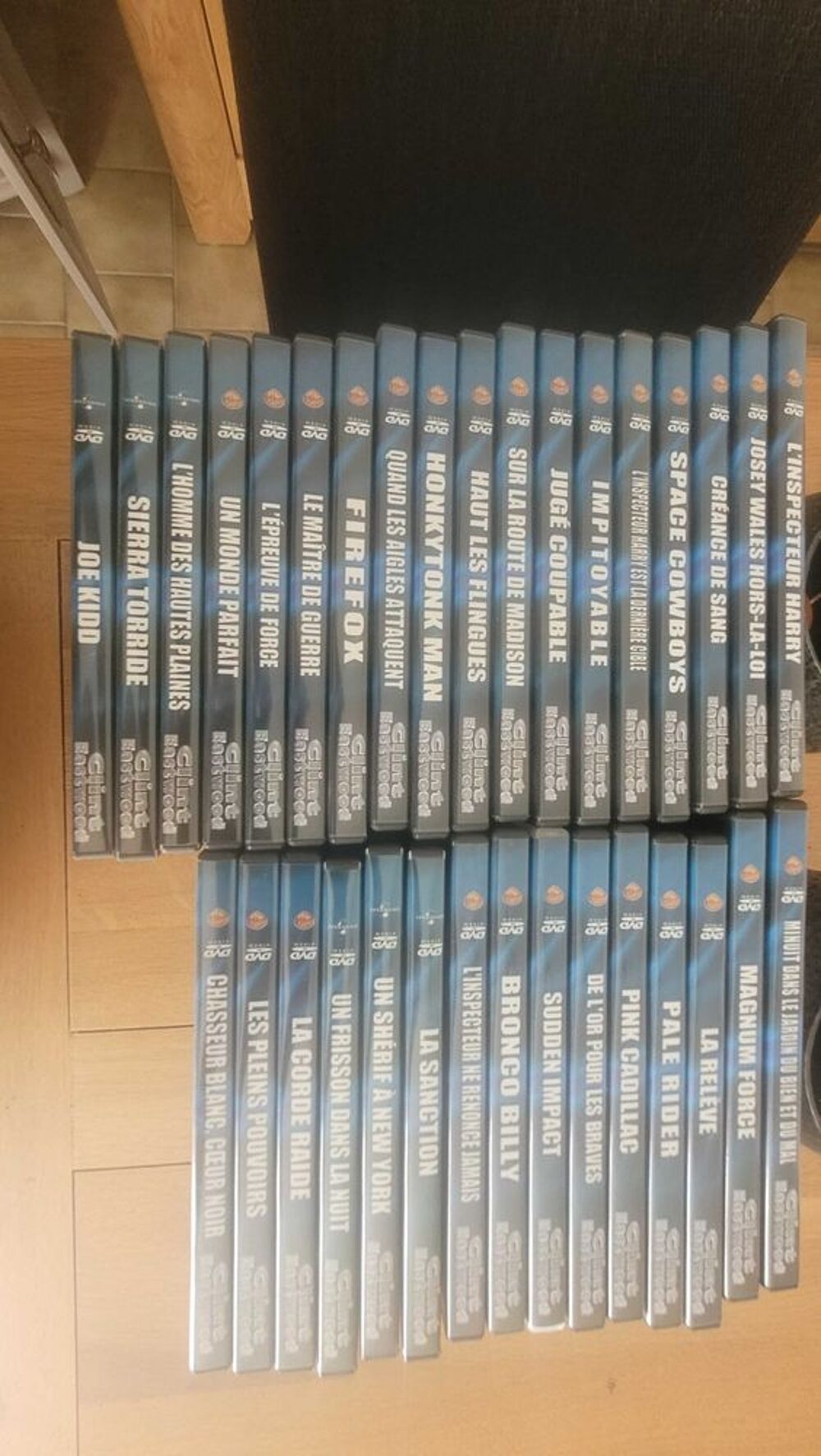 DVD Clint Eastwood ( 33 DVD ) DVD et blu-ray