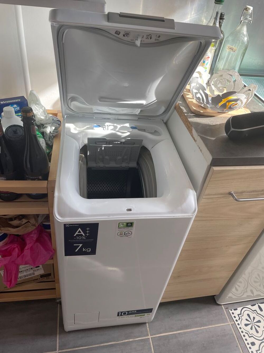 Machine &agrave; laver LL Top ELECTROLUX EW7T3733BO Electroménager
