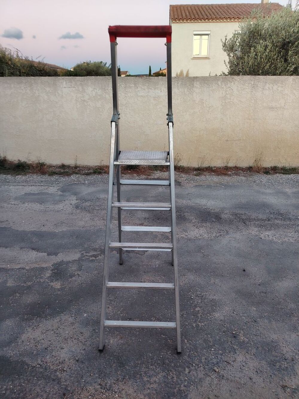 Escabeau 5 marches aluminium pro Bricolage