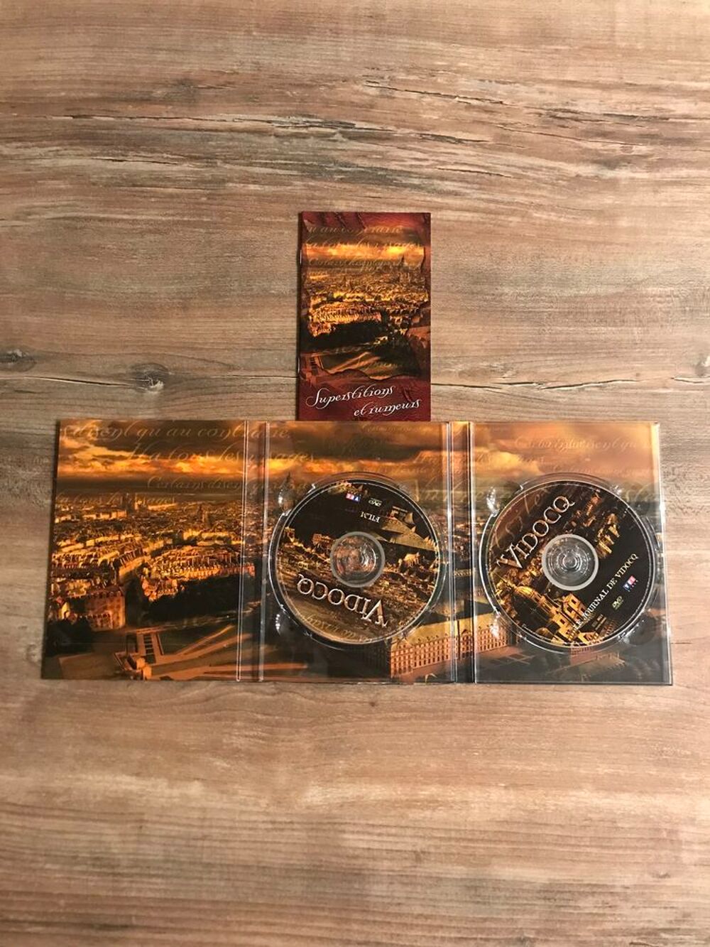 Coffret 2 Dvd &acute;&acute; Vidocq &acute;&acute; DVD et blu-ray