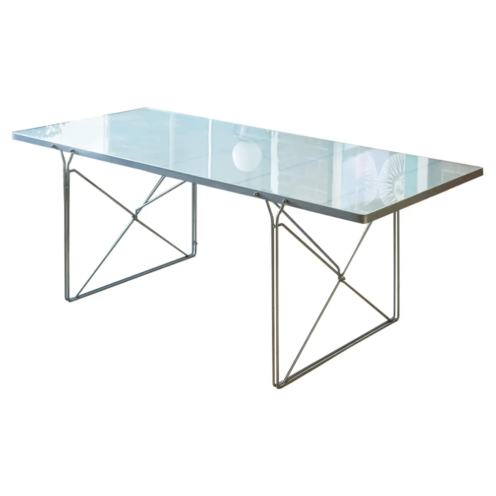 Table vintage Ikea con&ccedil;ue par Niels Gammelgaard Meubles