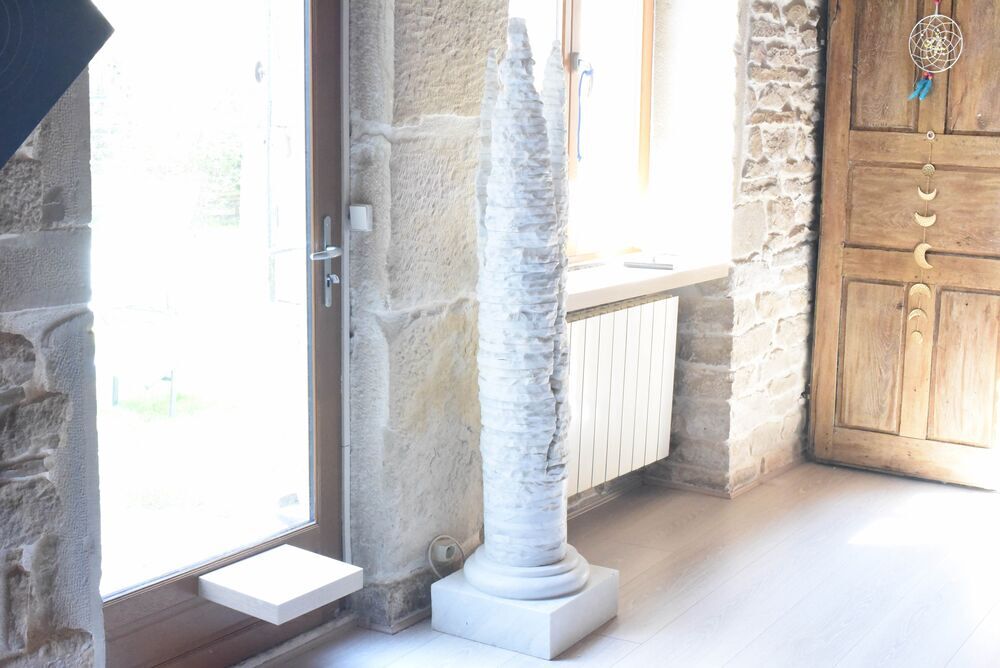 Colonne en Marbre de Carrare pour D&eacute;coration Maison Jardin Jardin