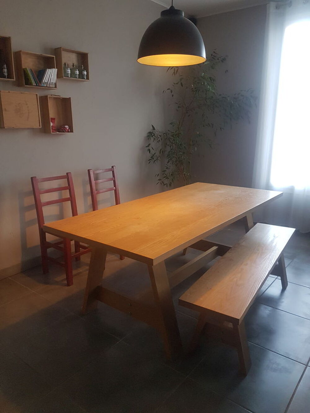 Table de salle &agrave; manger HABITAT Meubles