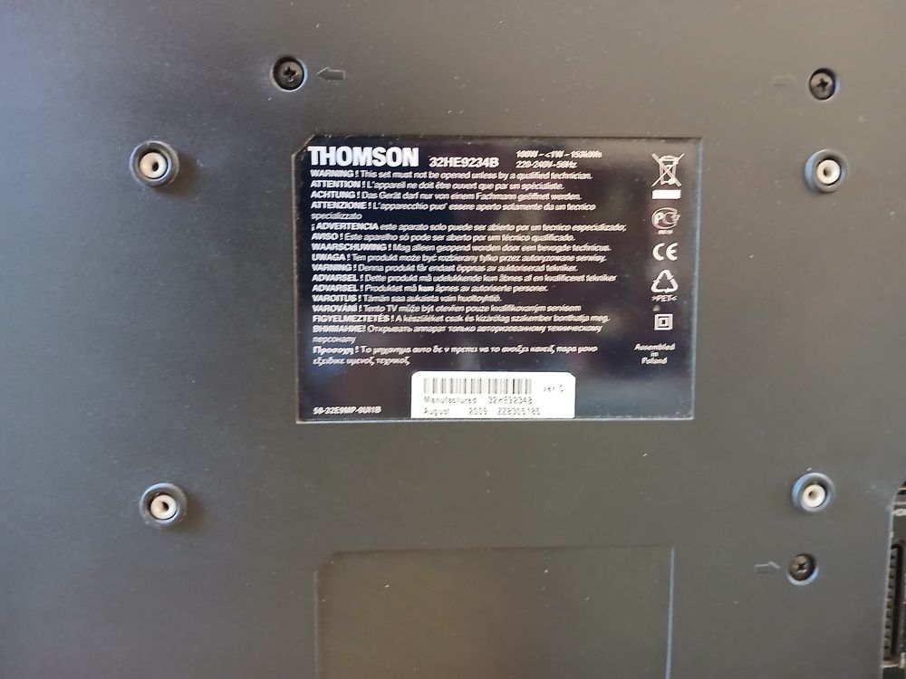 TELEVISEUR THOMSON 81 CM Photos/Video/TV