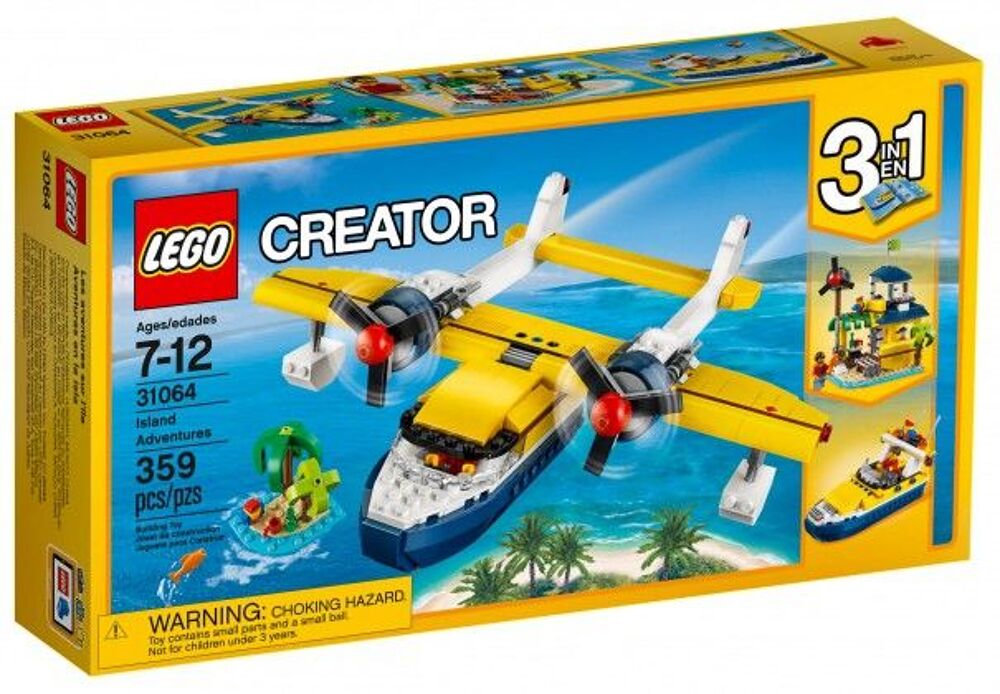 Leg Creator Les aventures sur l'&icirc;le 31064 Jeux / jouets
