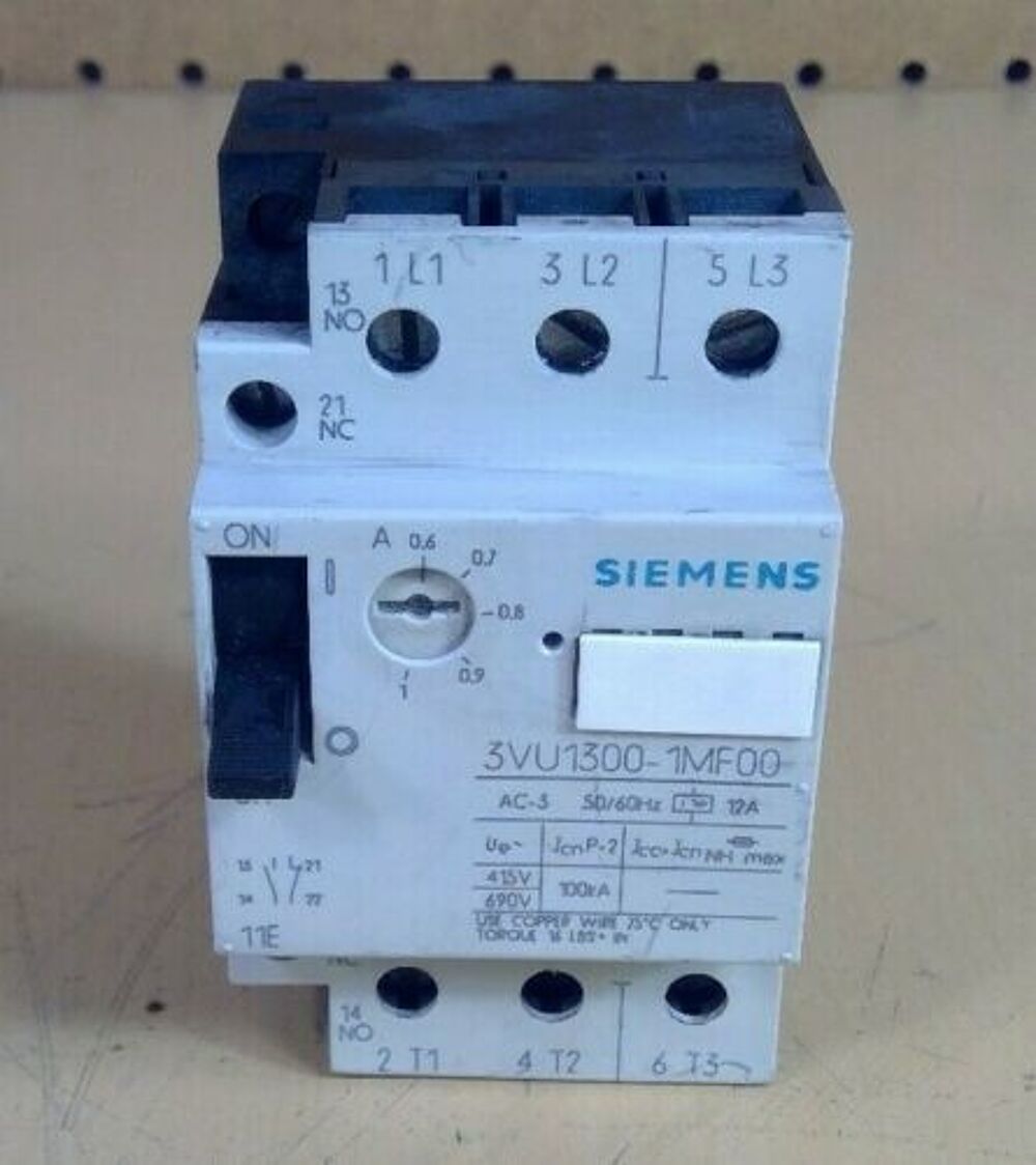 SIEMENS 3VU1300-1MF00 Interrupteur
Bricolage