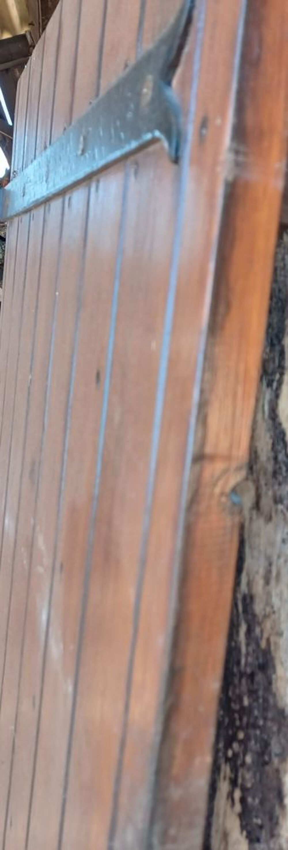 porte en bois ext&eacute;rieure Bricolage