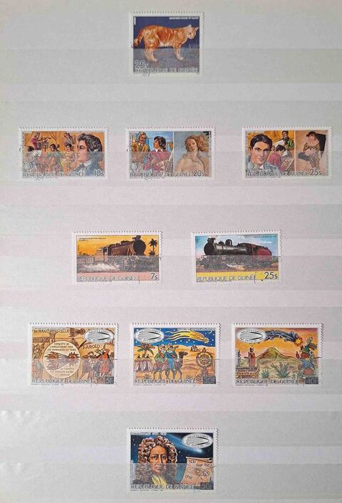 Série de timbres de collection de Guinée bis 30 Gap (05)