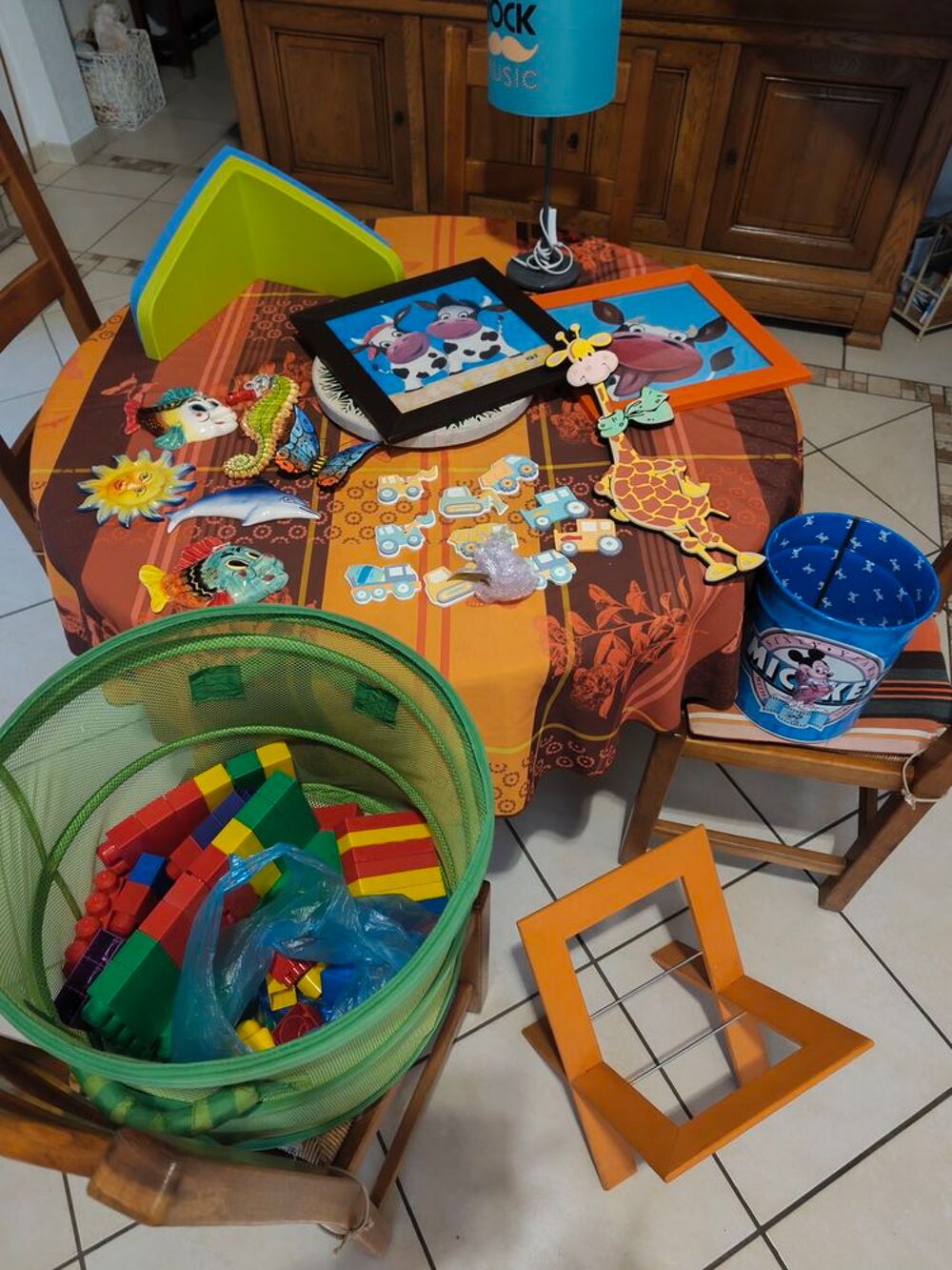 Objets d&eacute;coration chambre enfant en lot ou s&eacute;par&eacute;ment Décoration