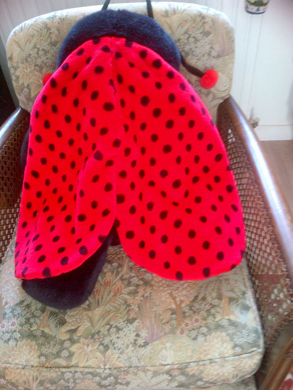 PELUCHE COCCINELLE PORTE PYJAMA Jeux / jouets
