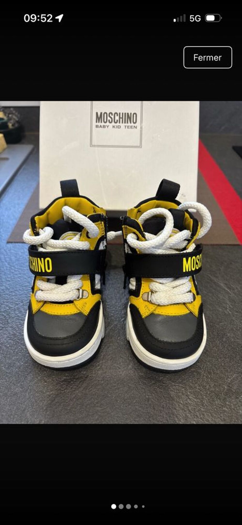 basket moschino b&eacute;b&eacute; Chaussures enfants