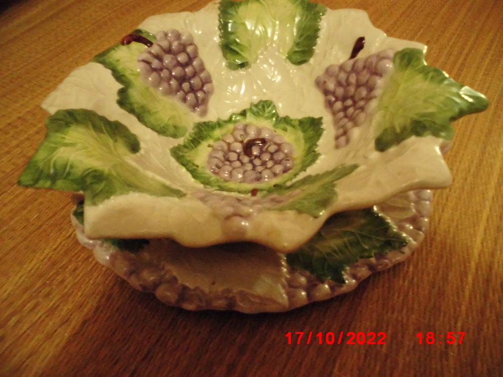 plat et coupe &agrave; fruits Décoration