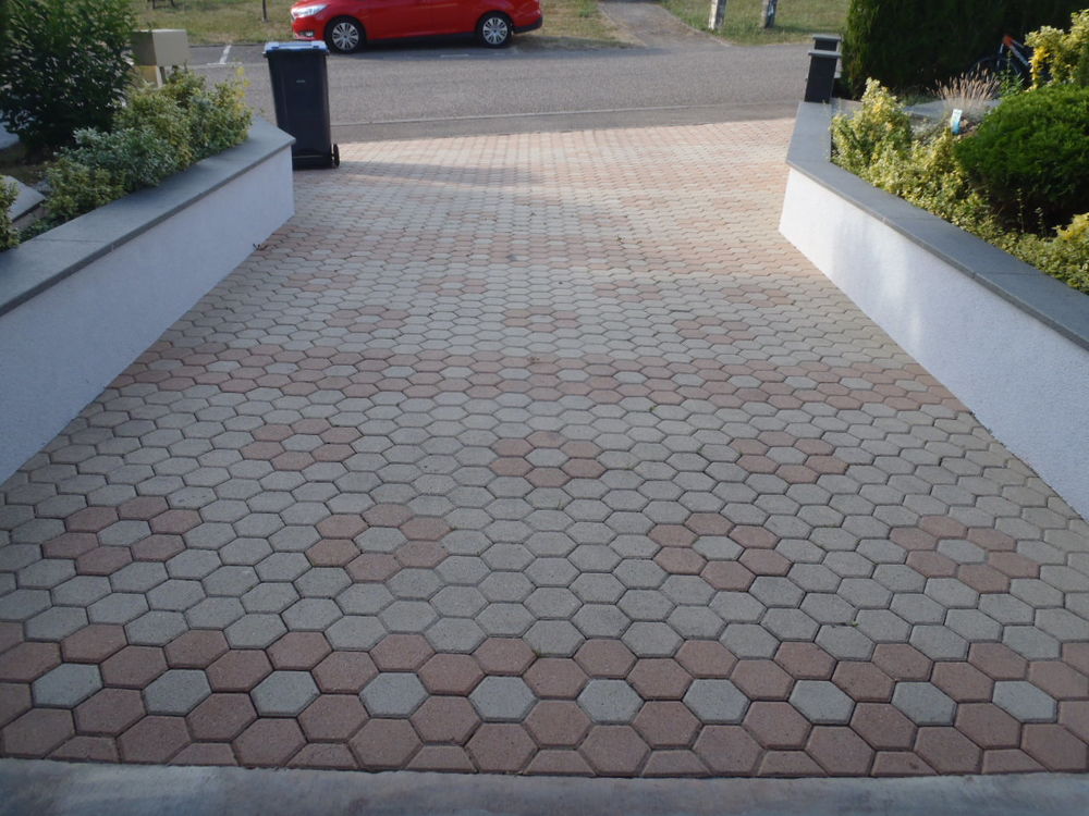 Pav&eacute; Hexagonale - Dallage - sol Bricolage
