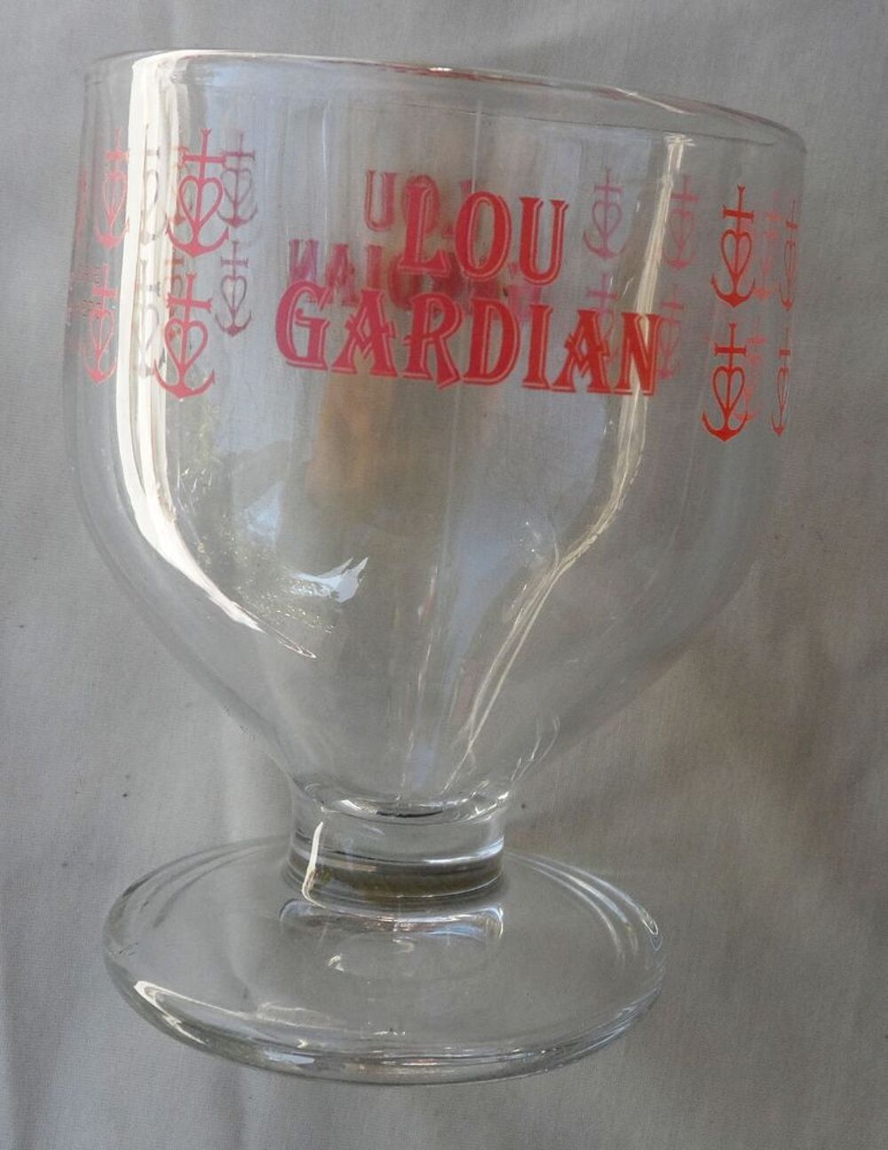 Verre &agrave; pied Lou Gardian Blach&egrave;re Provence neuf collector Cuisine