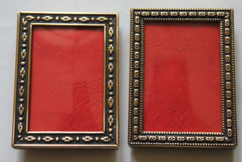 Cadres miniatures laiton et verre bombé 50 Issy-les-Moulineaux (92)