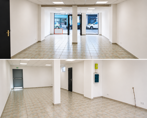  Local professionnel/atelier de 85m2 � Lisieux Atelier - 2 pi�ce(s) - 85 m�
