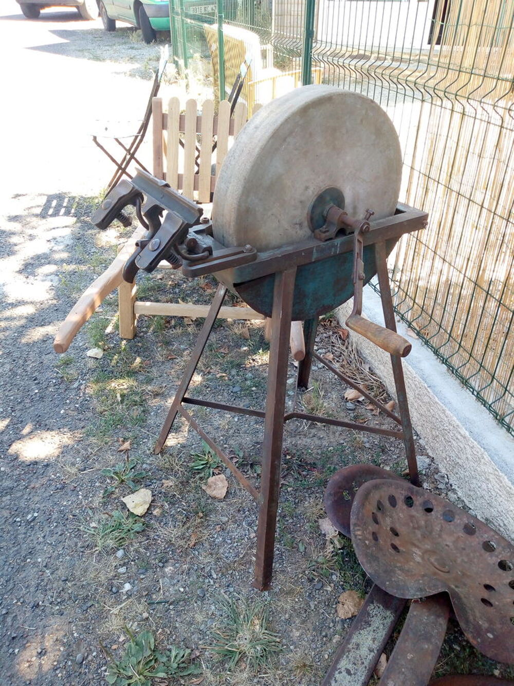 ancienne meule d affutage Bricolage