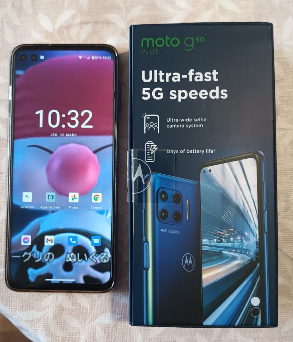 motorola 5G plus Téléphones et tablettes