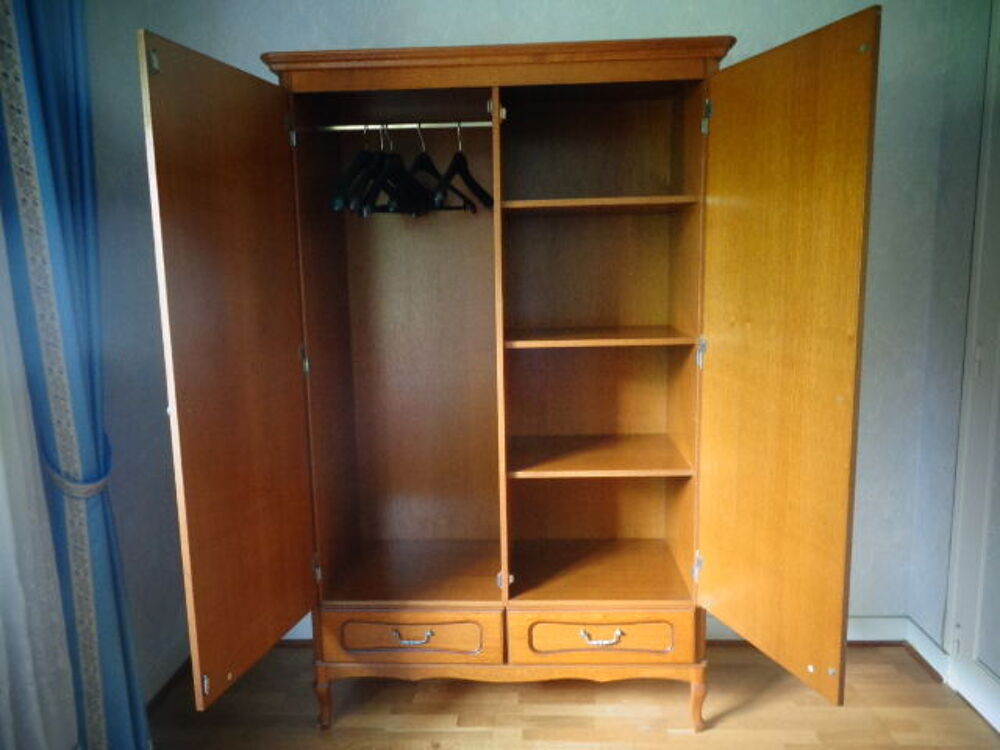 ARMOIRE 2 Portes &amp; 2 Tiroirs Meubles