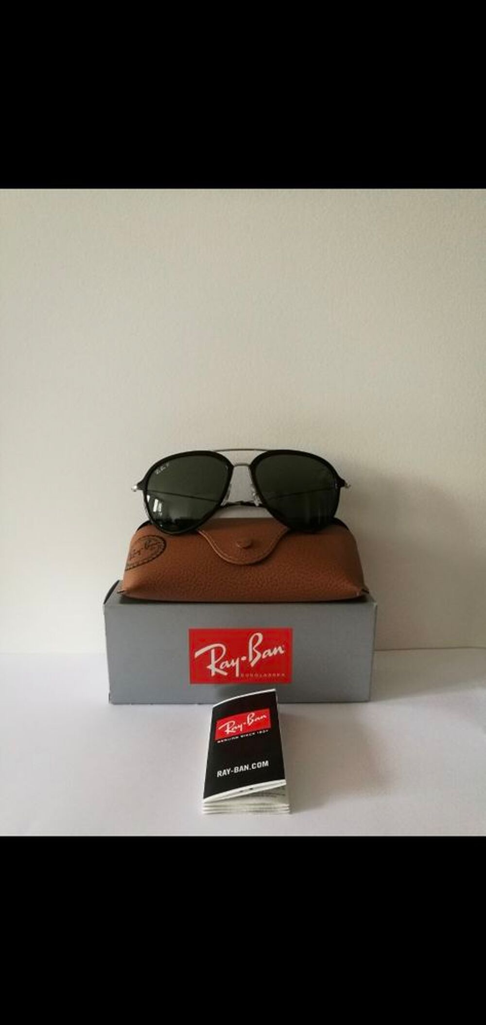 lunettes de soleil Ray-Ban Homme Polaris&eacute;es. Bijoux et montres