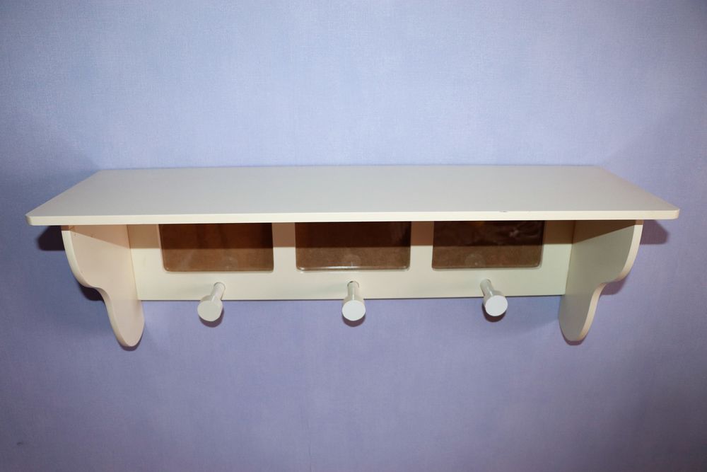 &Eacute;tag&egrave;re portemanteau blanche Mobilier enfants