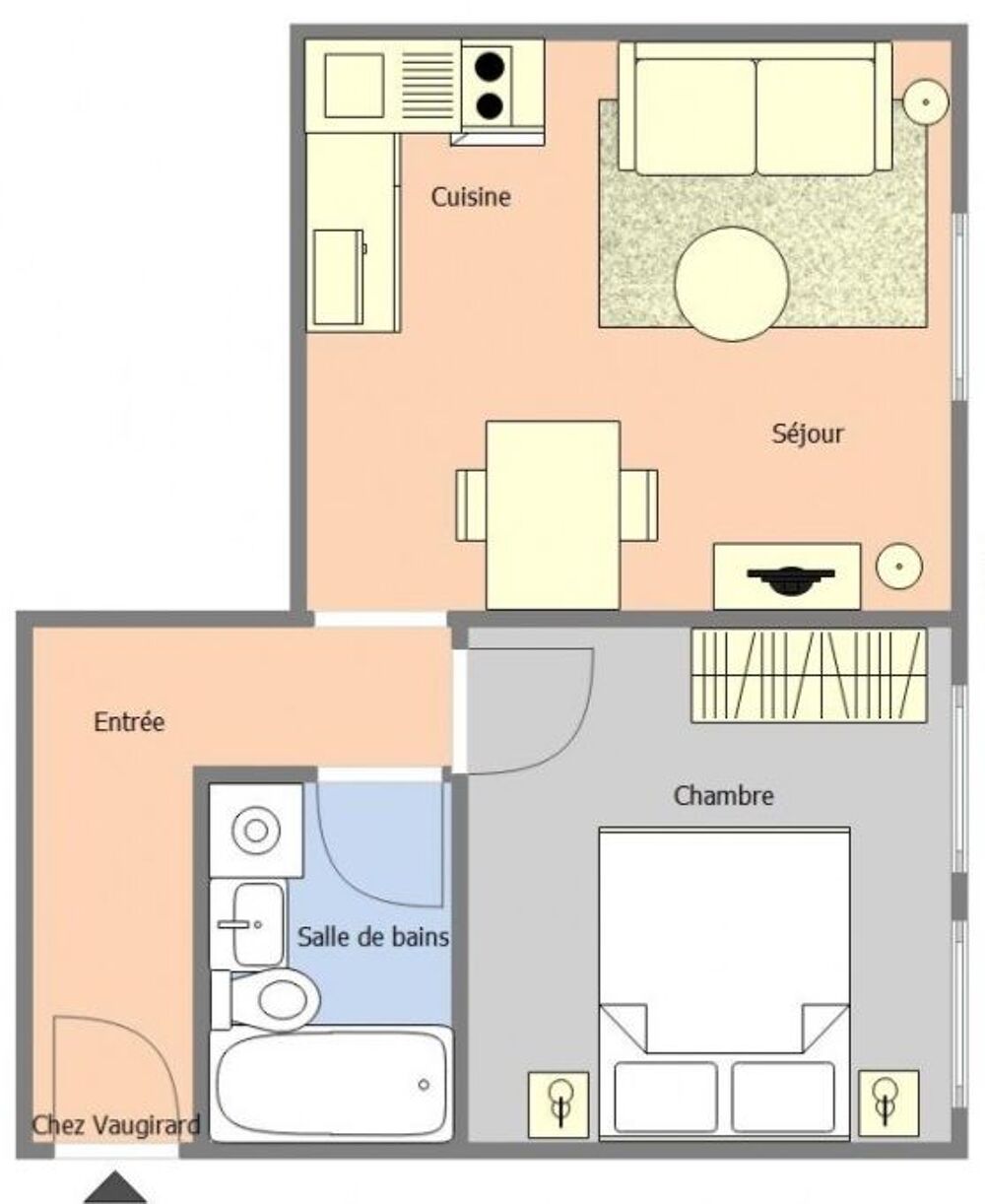 Vente Appartement Paris 17°/ Clichy 2 Pièces récent Clichy