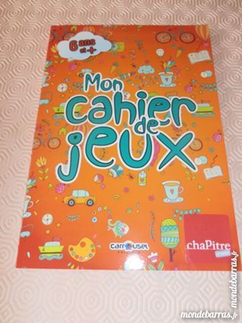 Mon cahier de jeux 6 ans et + (26) 2 Tours (37)