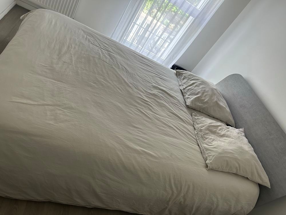 lit 2 personnes avec matelas et sommier Meubles
