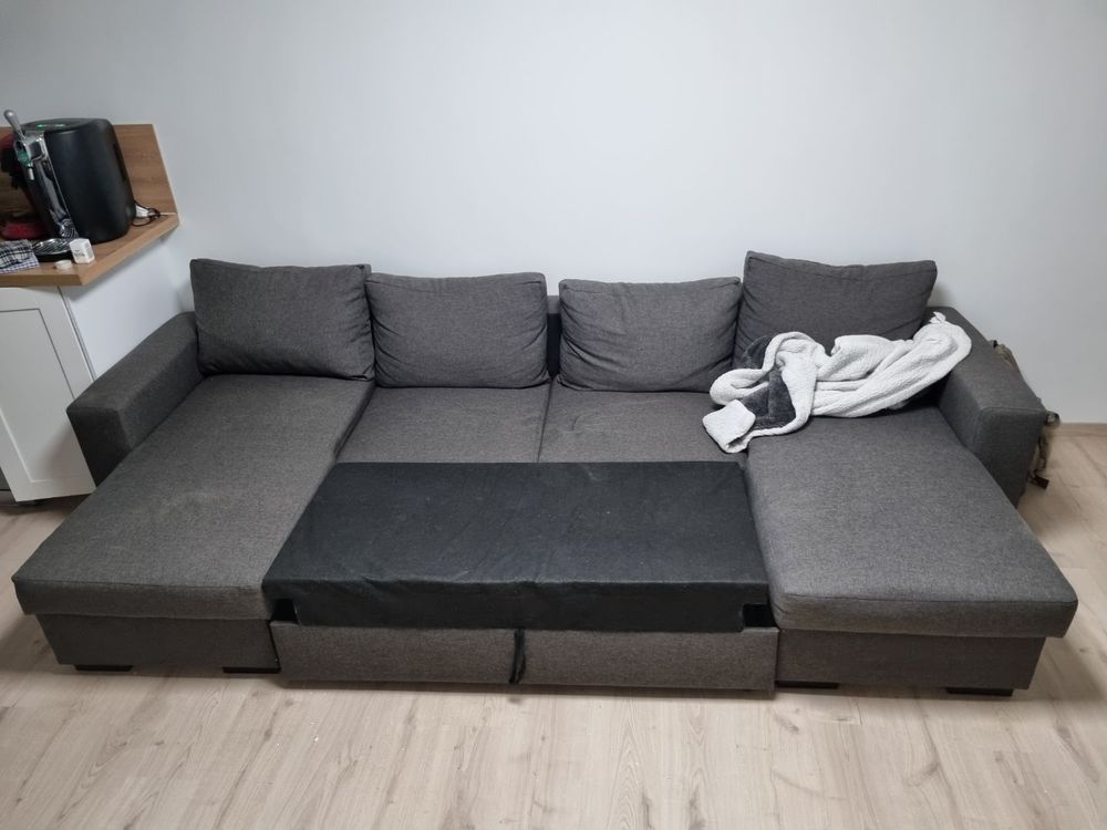 Canap&eacute; convertible, 2 coffres de rangements BUT Meubles