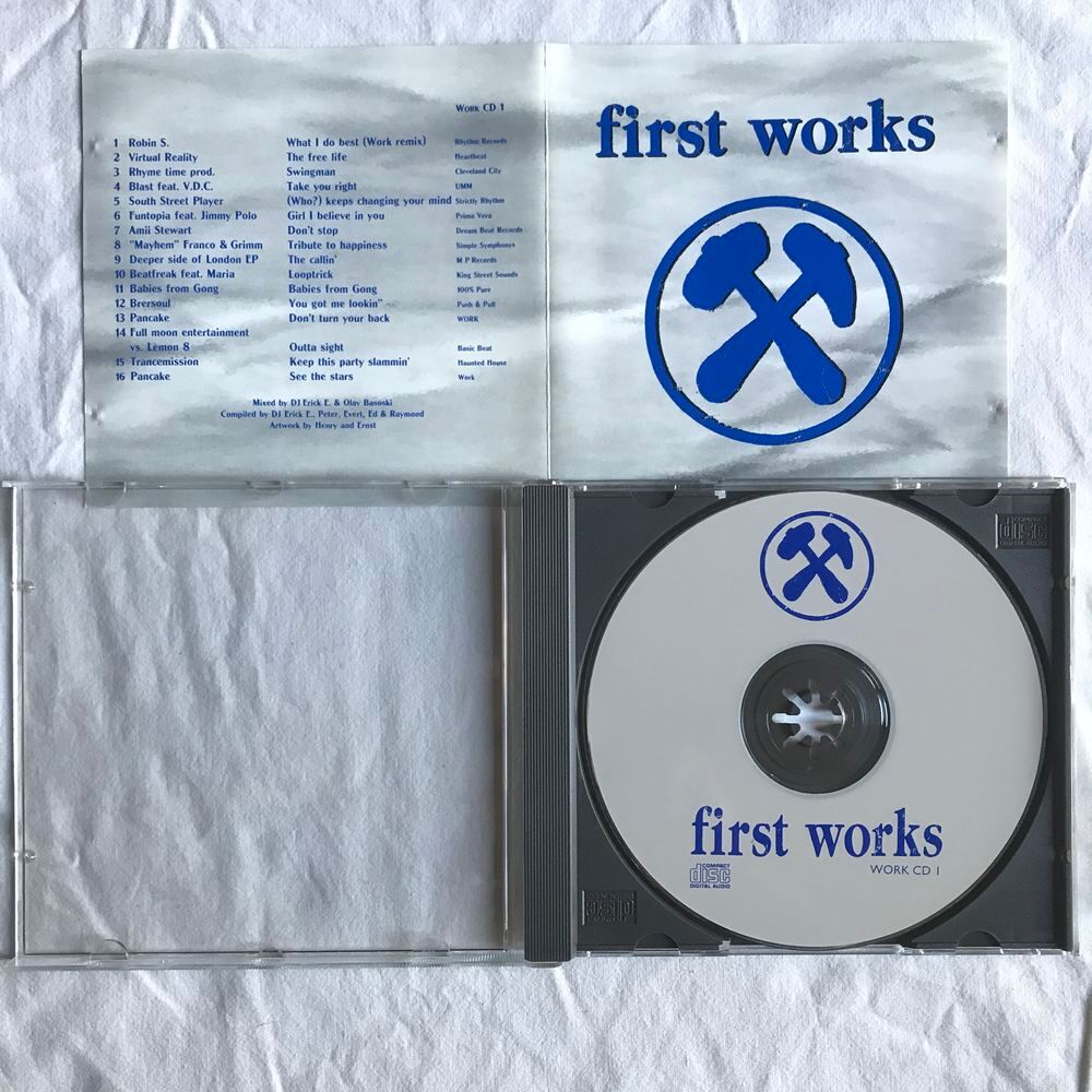 CD DJ Erick E. &amp; Olav Basoski First Works Compilation Mix&eacute;e CD et vinyles